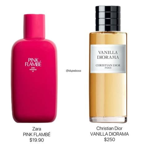 Zara pink flambe dupe